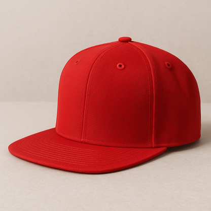 Flat Bill 6 Panel Structured Caps - Stylish, Durable, Comfortable - girrach