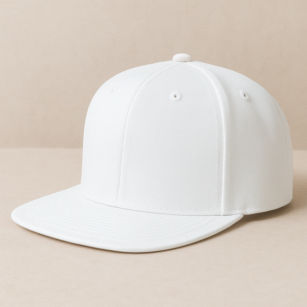 Flat Bill 6 Panel Structured Caps - Stylish, Durable, Comfortable - girrach