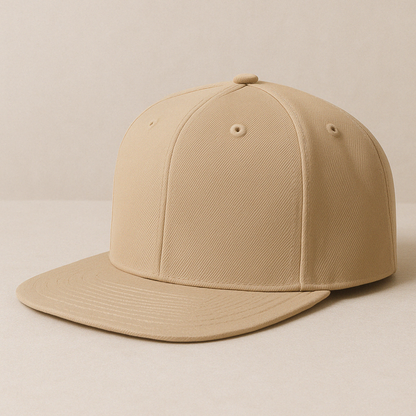 Flat Bill 6 Panel Structured Caps - Stylish, Durable, Comfortable - girrach