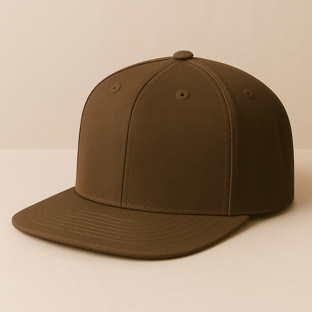 Flat Bill 6 Panel Structured Caps - Stylish, Durable, Comfortable - girrach