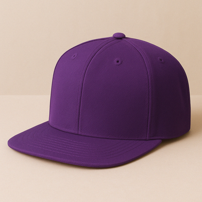 Flat Bill 6 Panel Structured Caps - Stylish, Durable, Comfortable - girrach