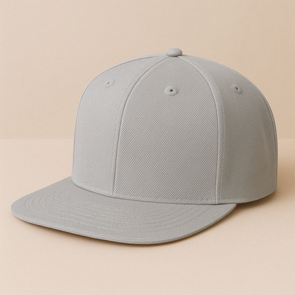 Flat Bill 6 Panel Structured Caps - Stylish, Durable, Comfortable - girrach