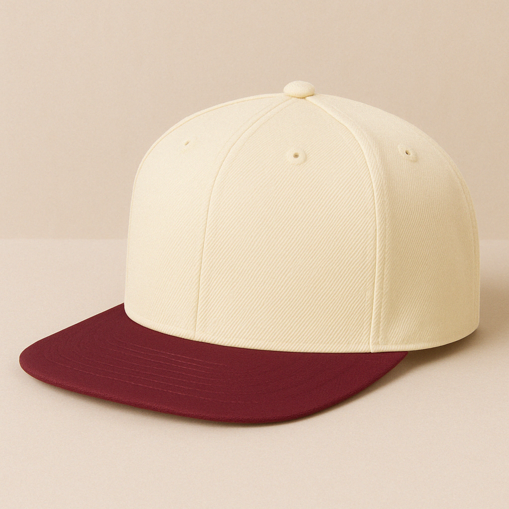 Flat Bill 6 Panel Structured Caps - Stylish, Durable, Comfortable - girrach