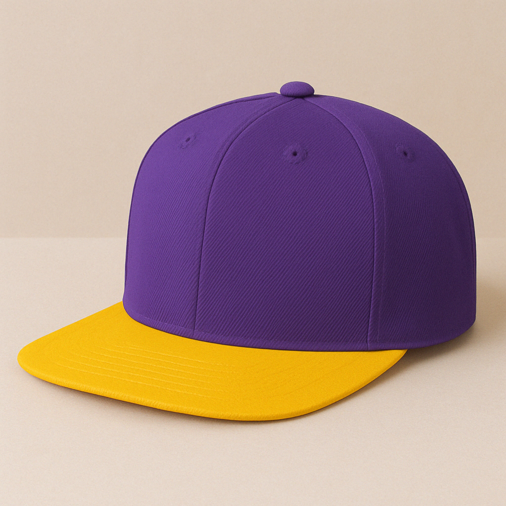 Flat Bill 6 Panel Structured Caps - Stylish, Durable, Comfortable - girrach