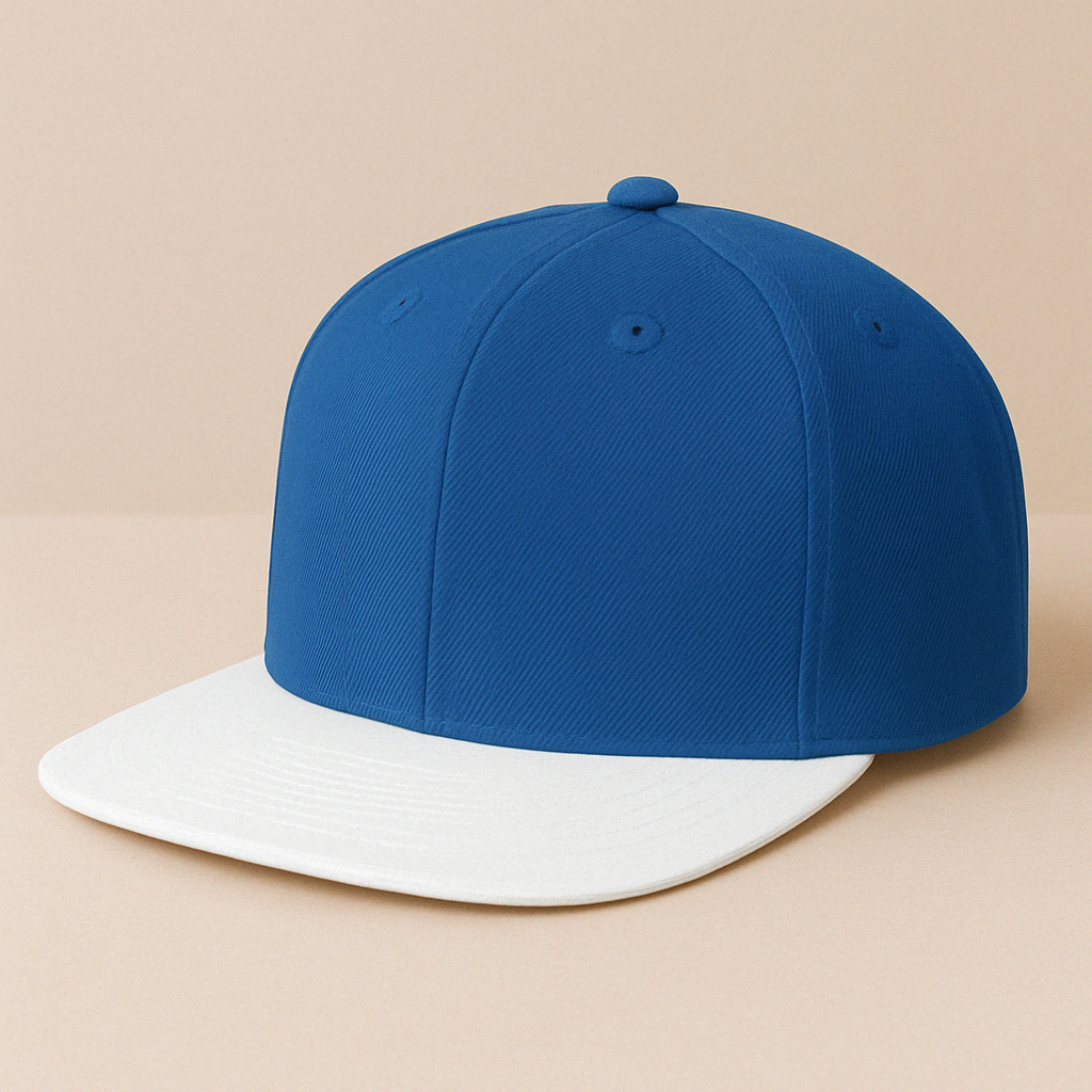 Flat Bill 6 Panel Structured Caps - Stylish, Durable, Comfortable - girrach