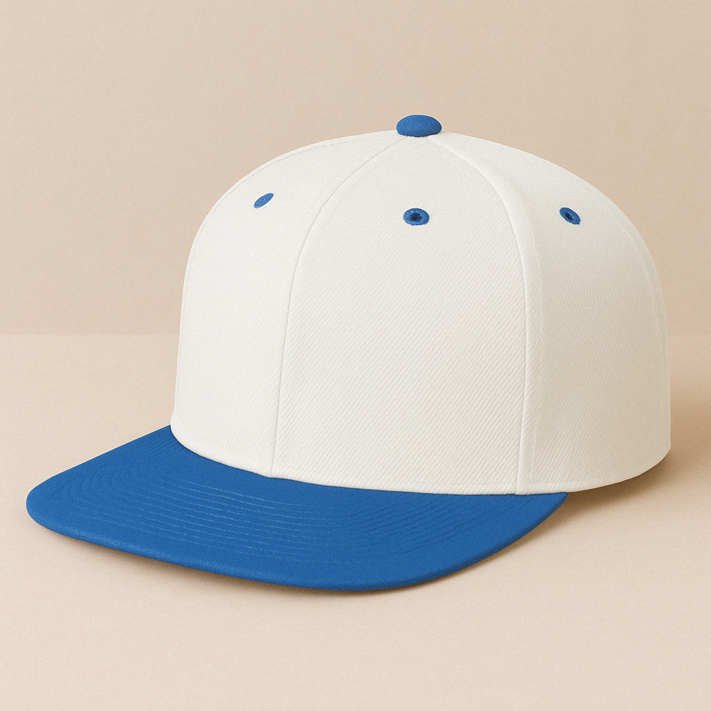 Flat Bill 6 Panel Structured Caps - Stylish, Durable, Comfortable - girrach