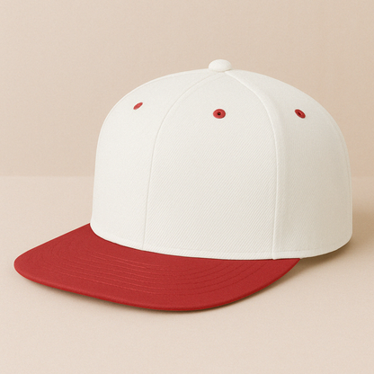 Flat Bill 6 Panel Structured Caps - Stylish, Durable, Comfortable - girrach