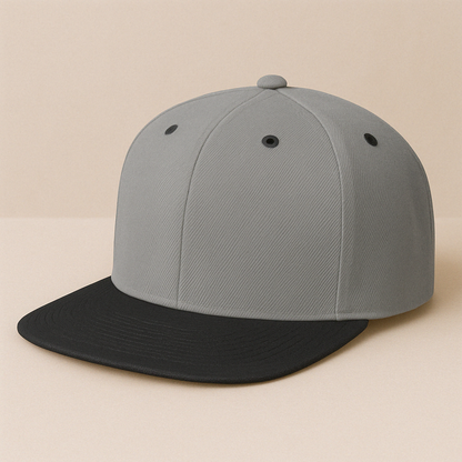Flat Bill 6 Panel Structured Caps - Stylish, Durable, Comfortable - girrach