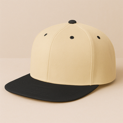Flat Bill 6 Panel Structured Caps - Stylish, Durable, Comfortable - girrach