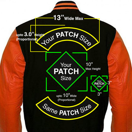 Custom 4-5 Pc Motorcycle Patches Set - girrach