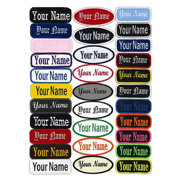 Custom Name Patches Embroidered - girrach