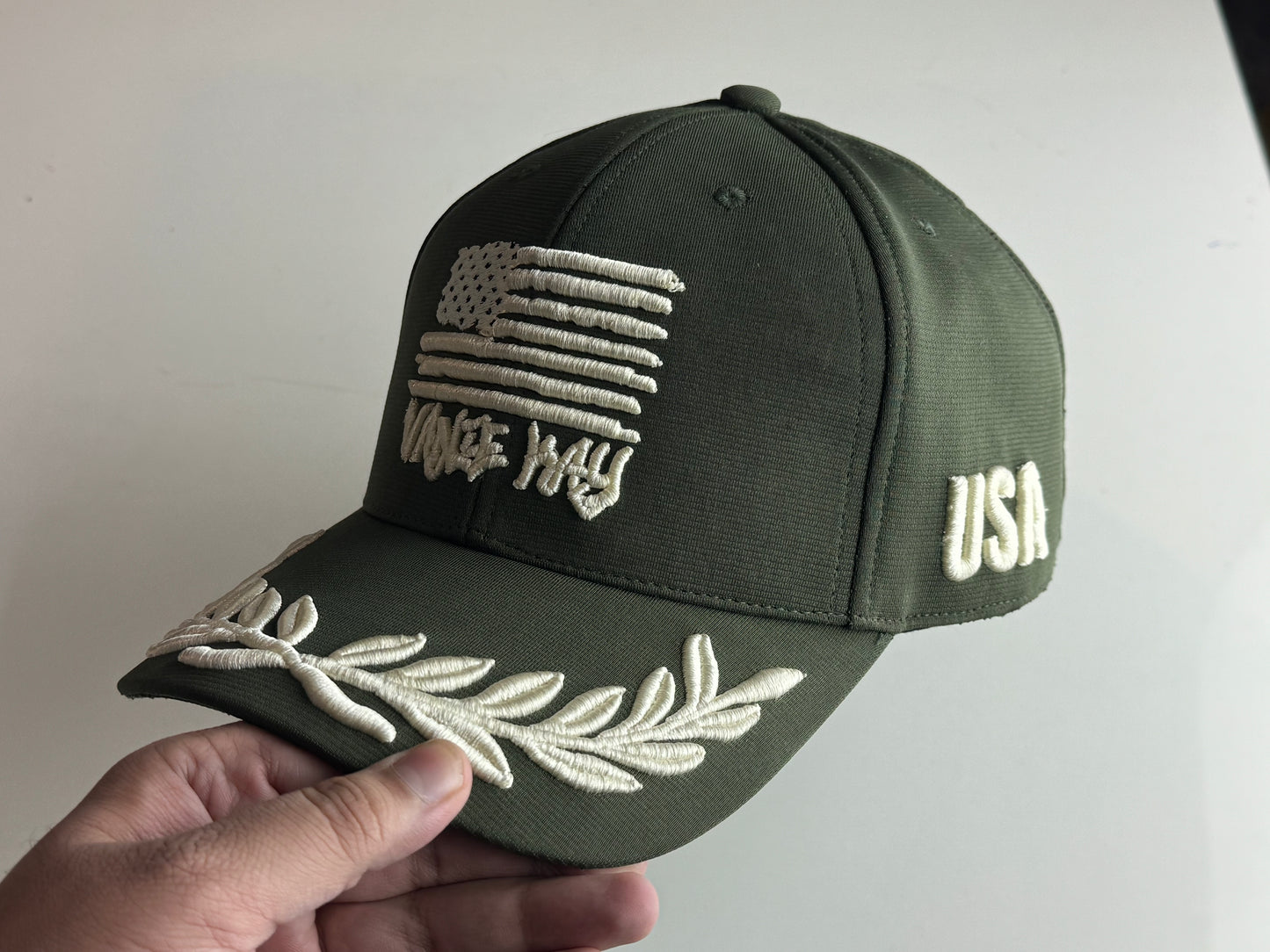 Customized Patriotic Hats | Signature brim design