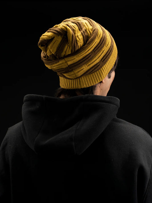 Freeform Beanie - Honey Comb