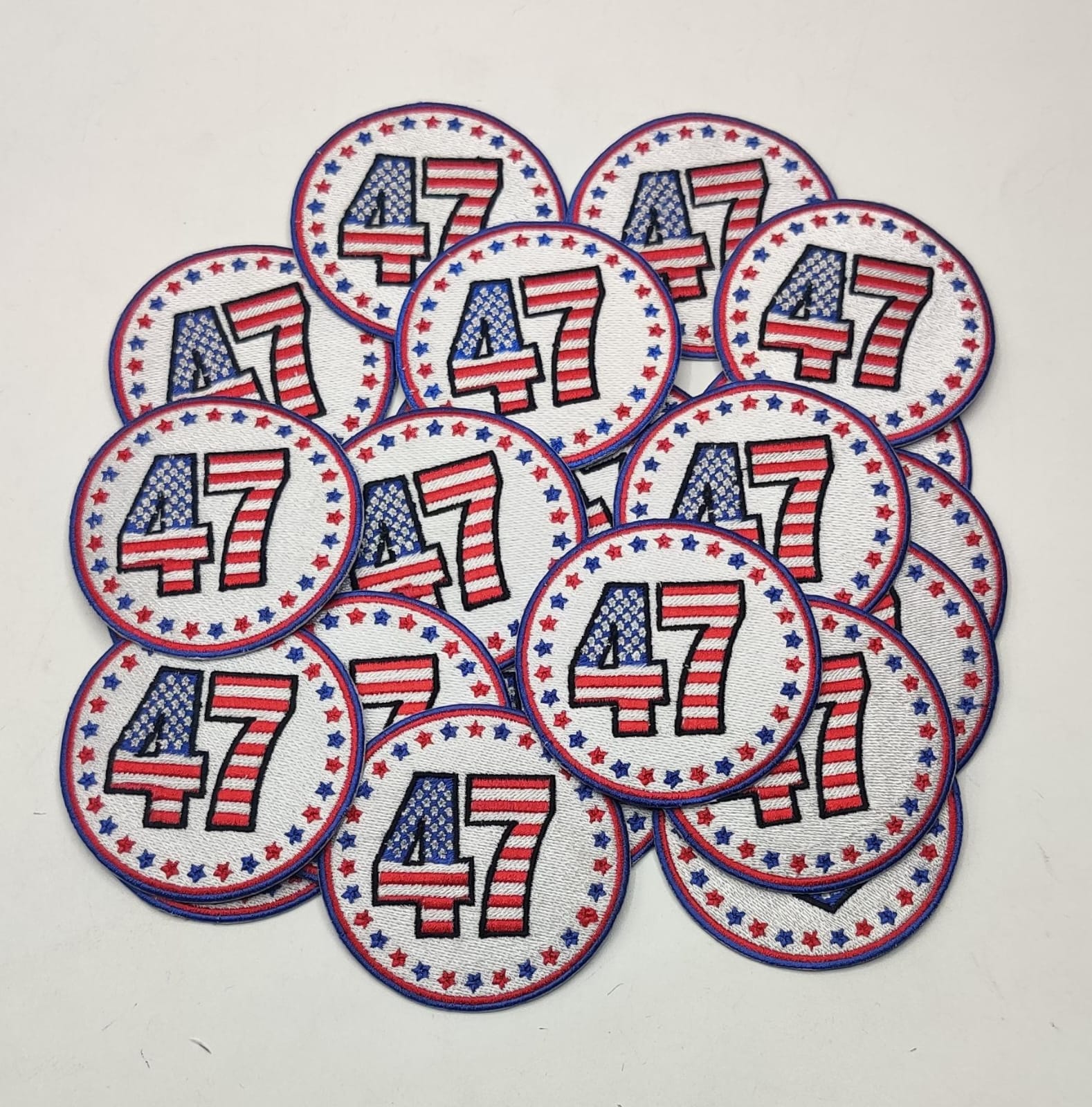 Custom Embroidered Patches for Caps/Tshirt - girrach