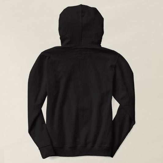 Customize 80% Cotton Black Hoodie and Joggers with Embroidered Patch - Girrach - girrach